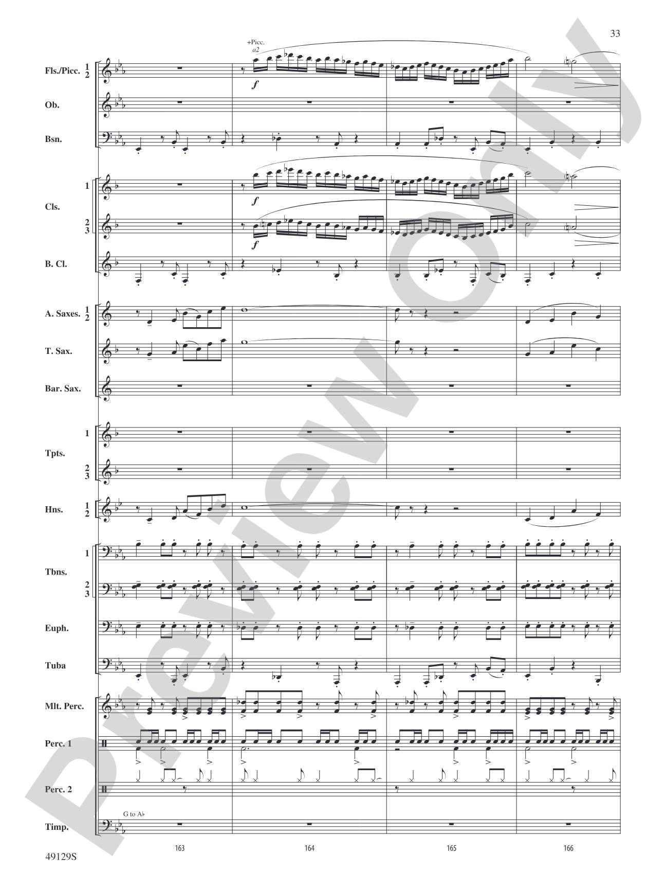 Magic City Montage: Concert Band Conductor Score & Parts