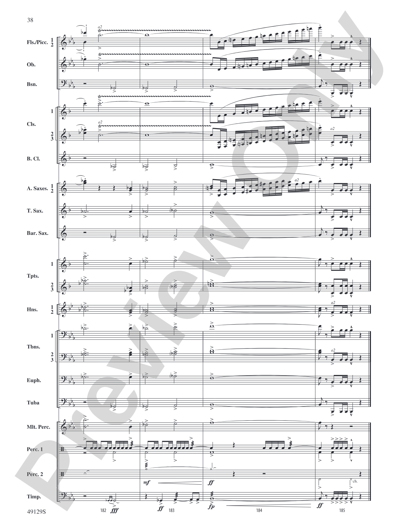 Magic City Montage: Concert Band Conductor Score & Parts