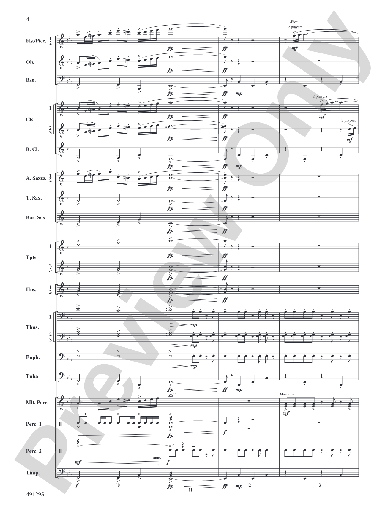 Magic City Montage: Concert Band Conductor Score & Parts