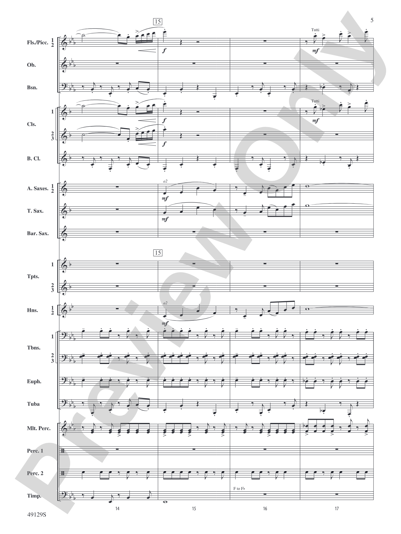 Magic City Montage: Concert Band Conductor Score & Parts