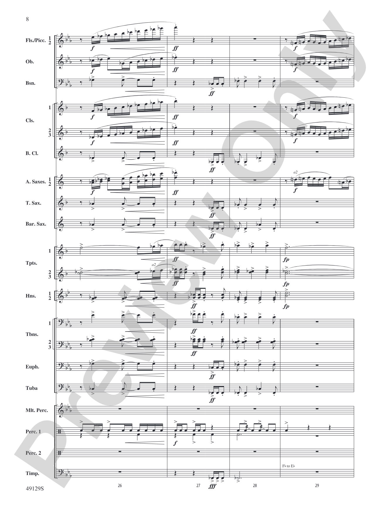 Magic City Montage: Concert Band Conductor Score & Parts