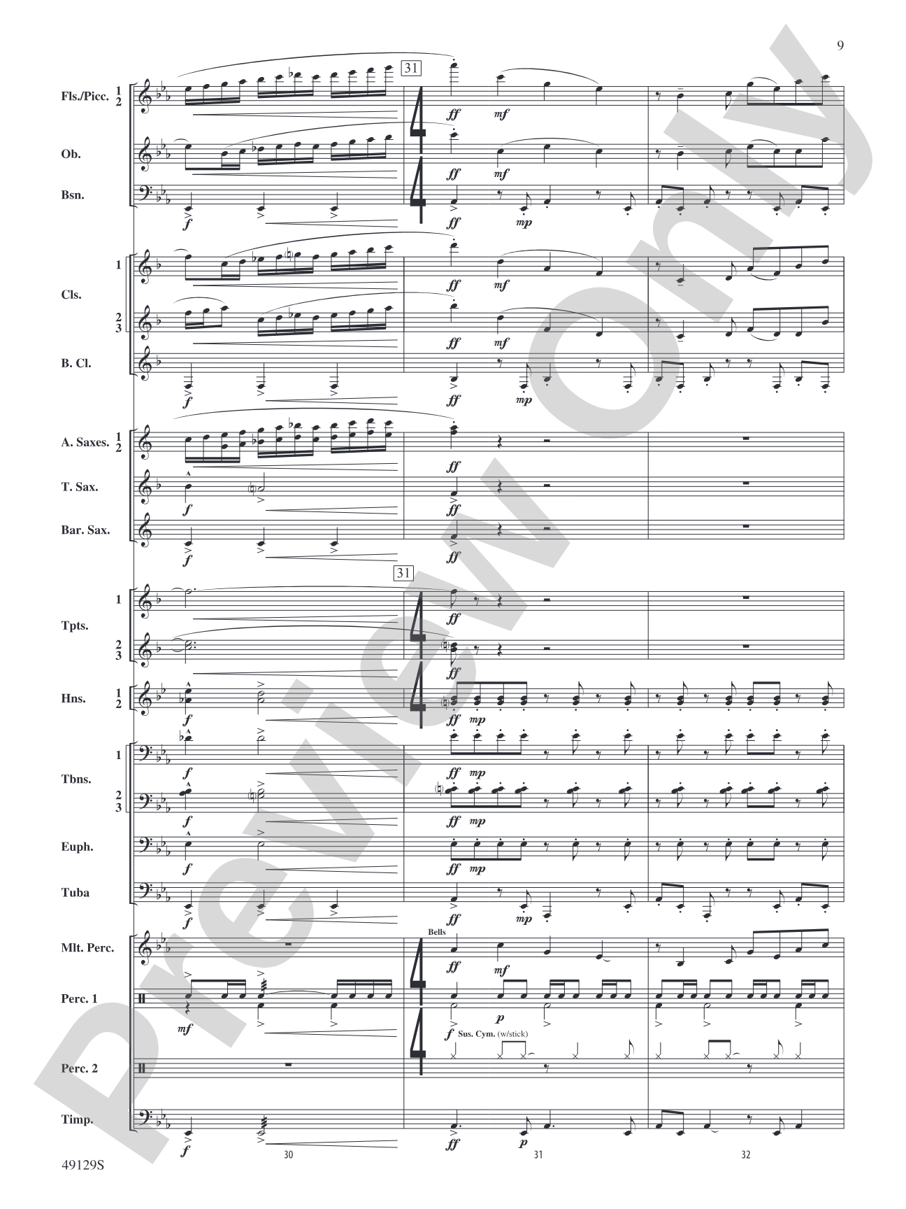 Magic City Montage: Concert Band Conductor Score & Parts