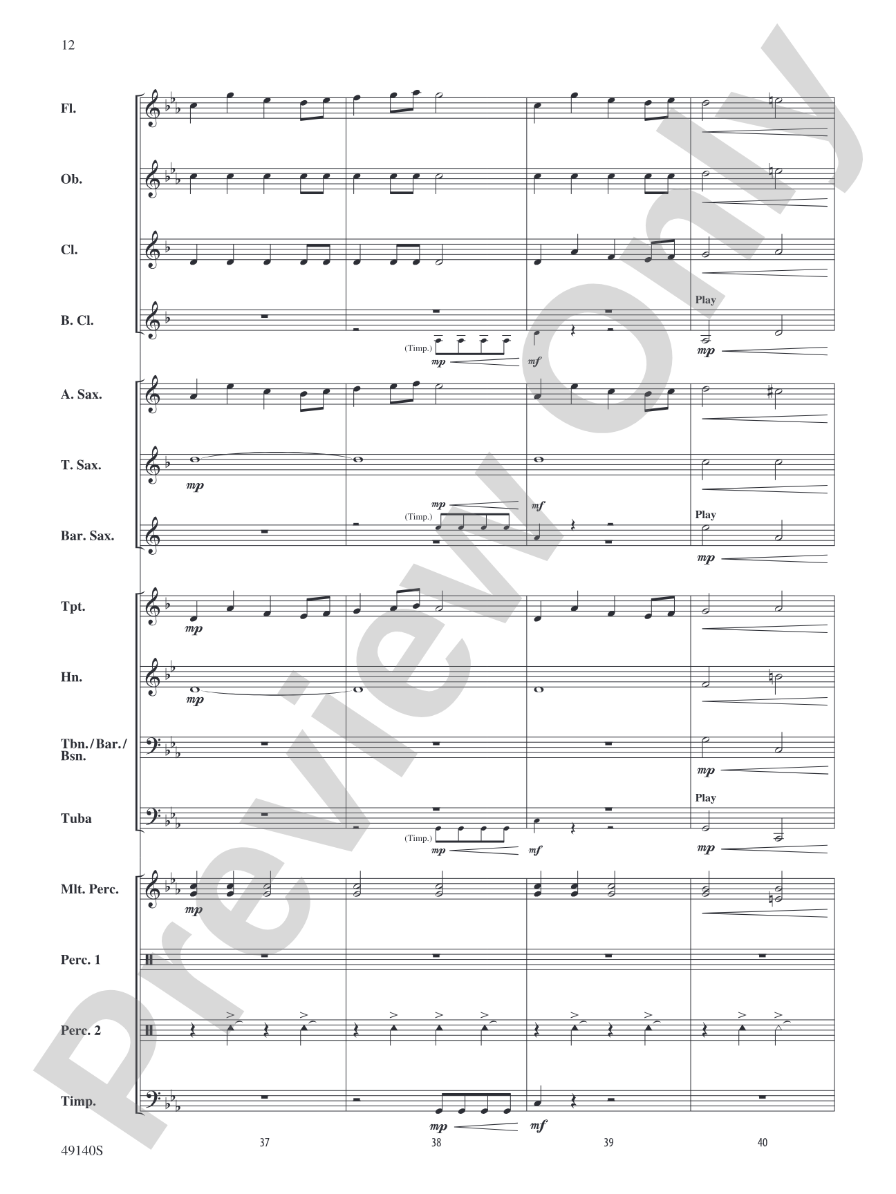 Attack of the Mighty: Concert Band Conductor Score & Parts