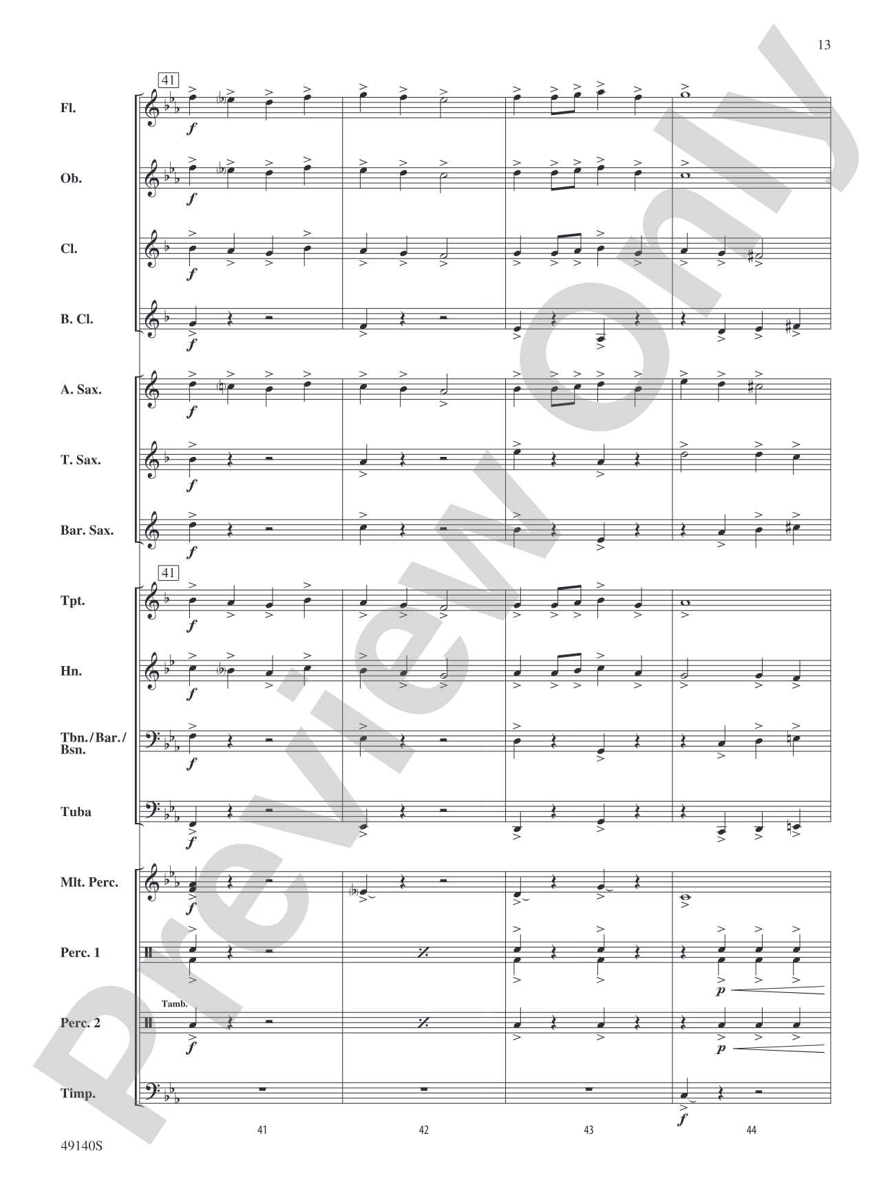 Attack of the Mighty: Concert Band Conductor Score & Parts