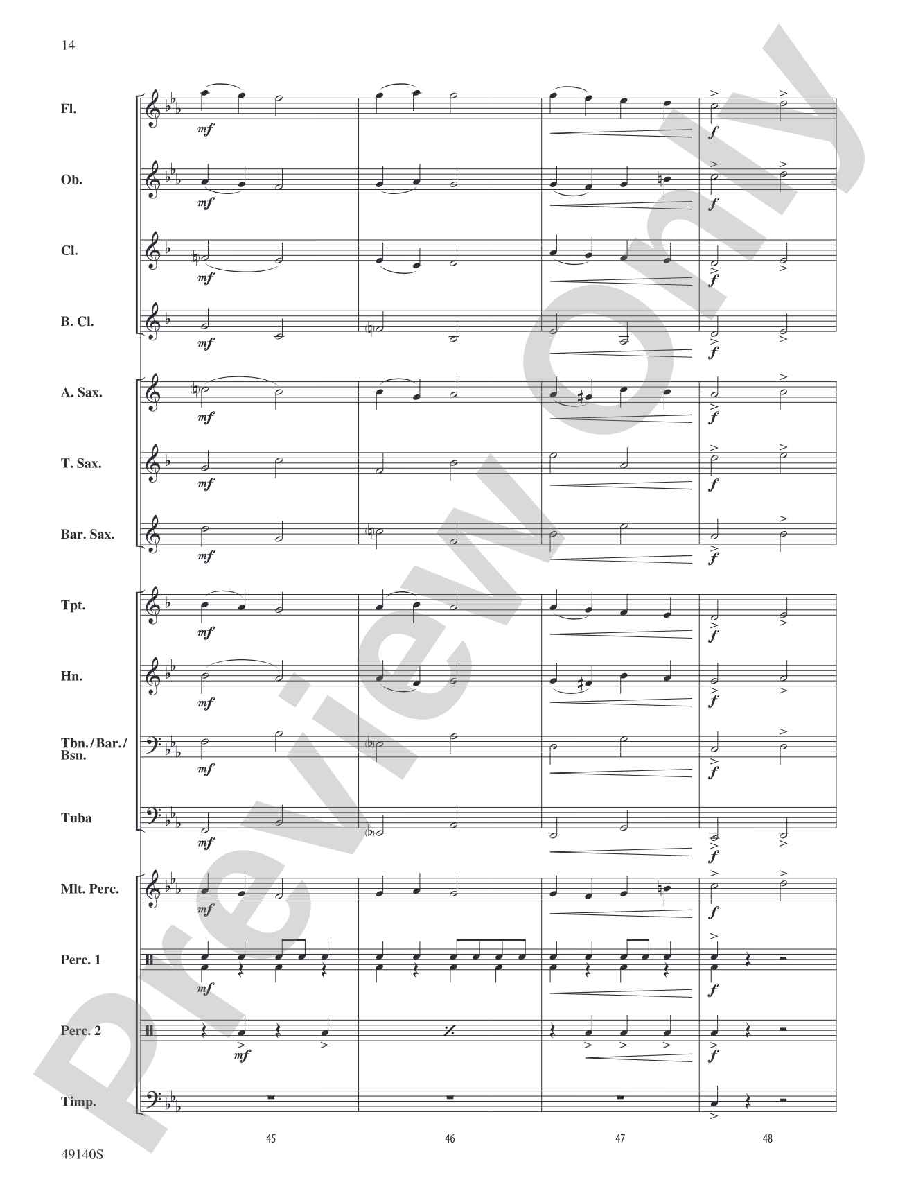 Attack of the Mighty: Concert Band Conductor Score & Parts