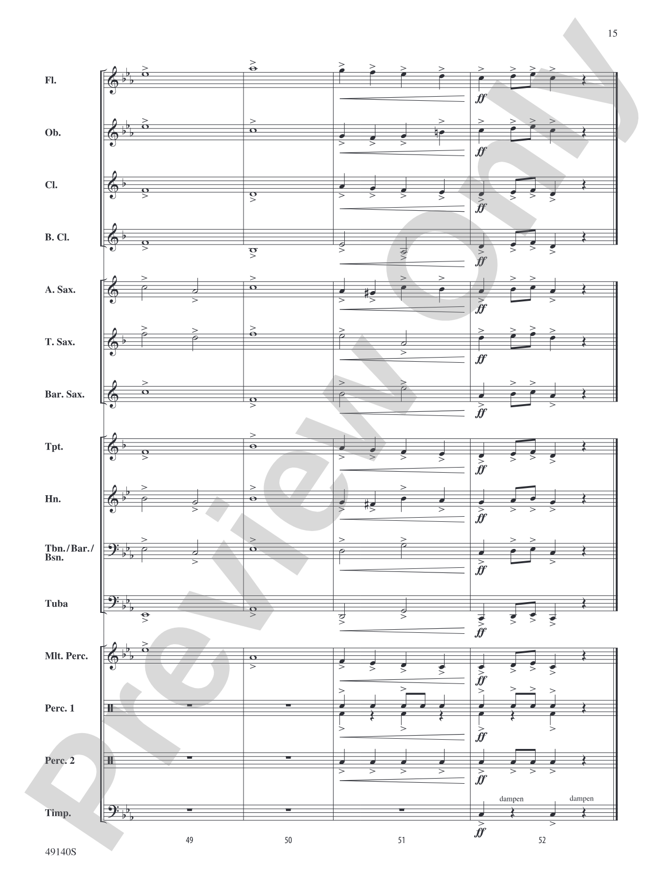 Attack of the Mighty: Concert Band Conductor Score & Parts