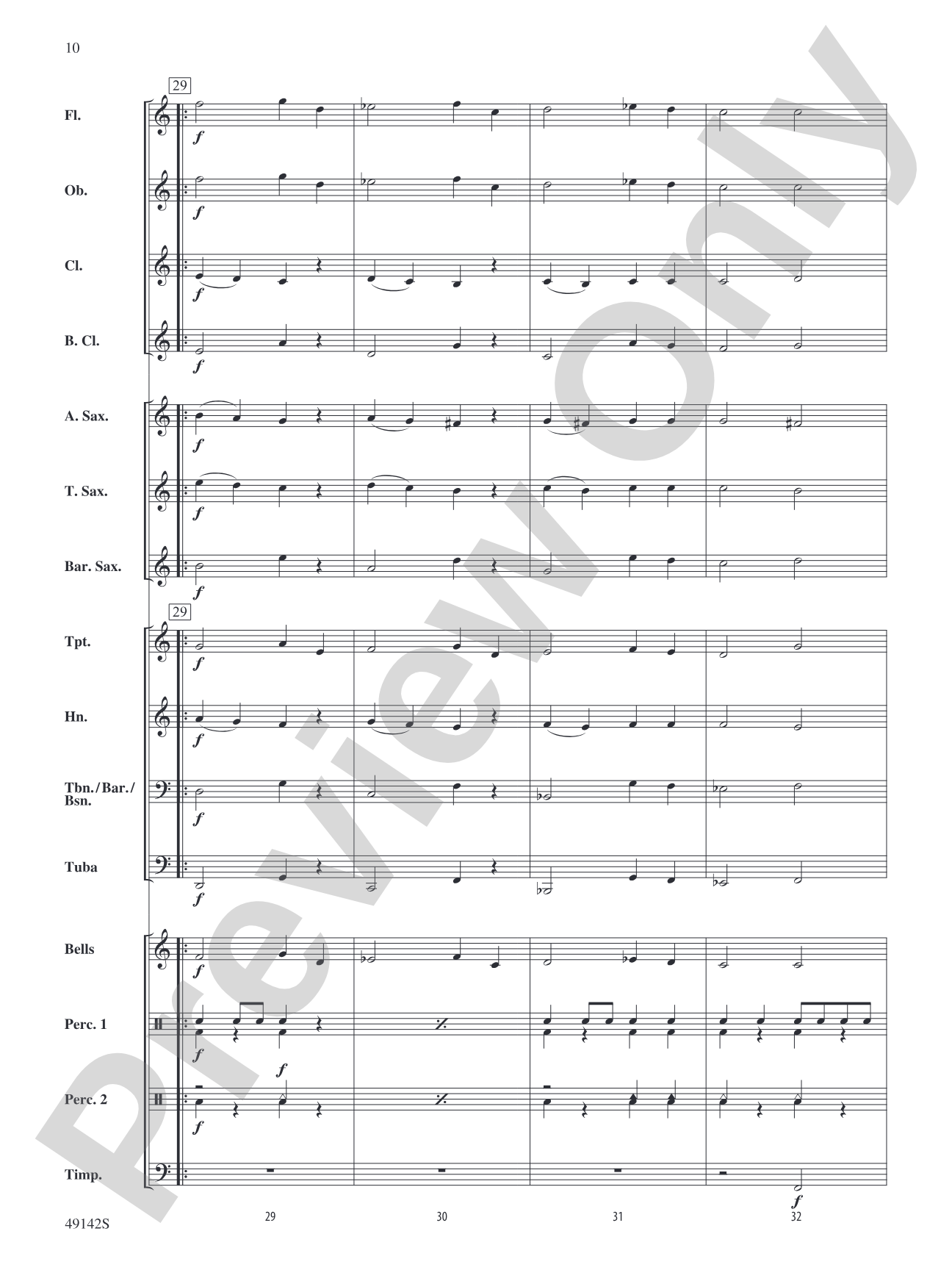 Angels We Have Heard on High: Concert Band Conductor Score & Parts
