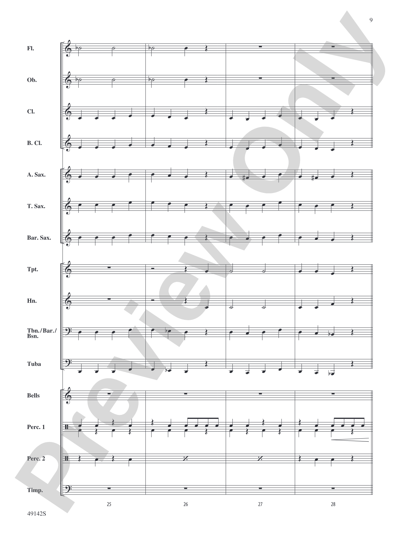 Angels We Have Heard on High: Concert Band Conductor Score & Parts