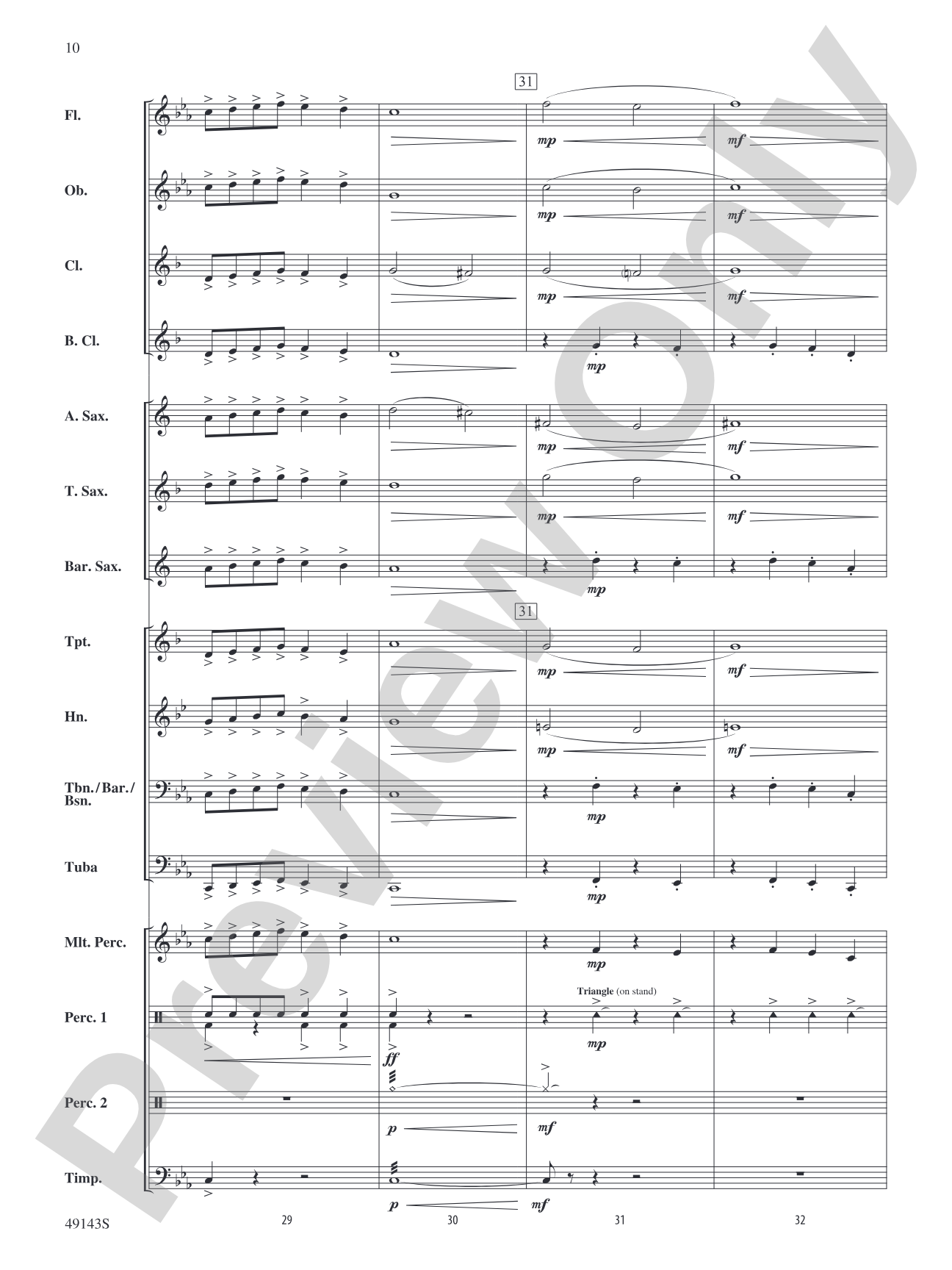 Coastal Storm: Concert Band Conductor Score & Parts