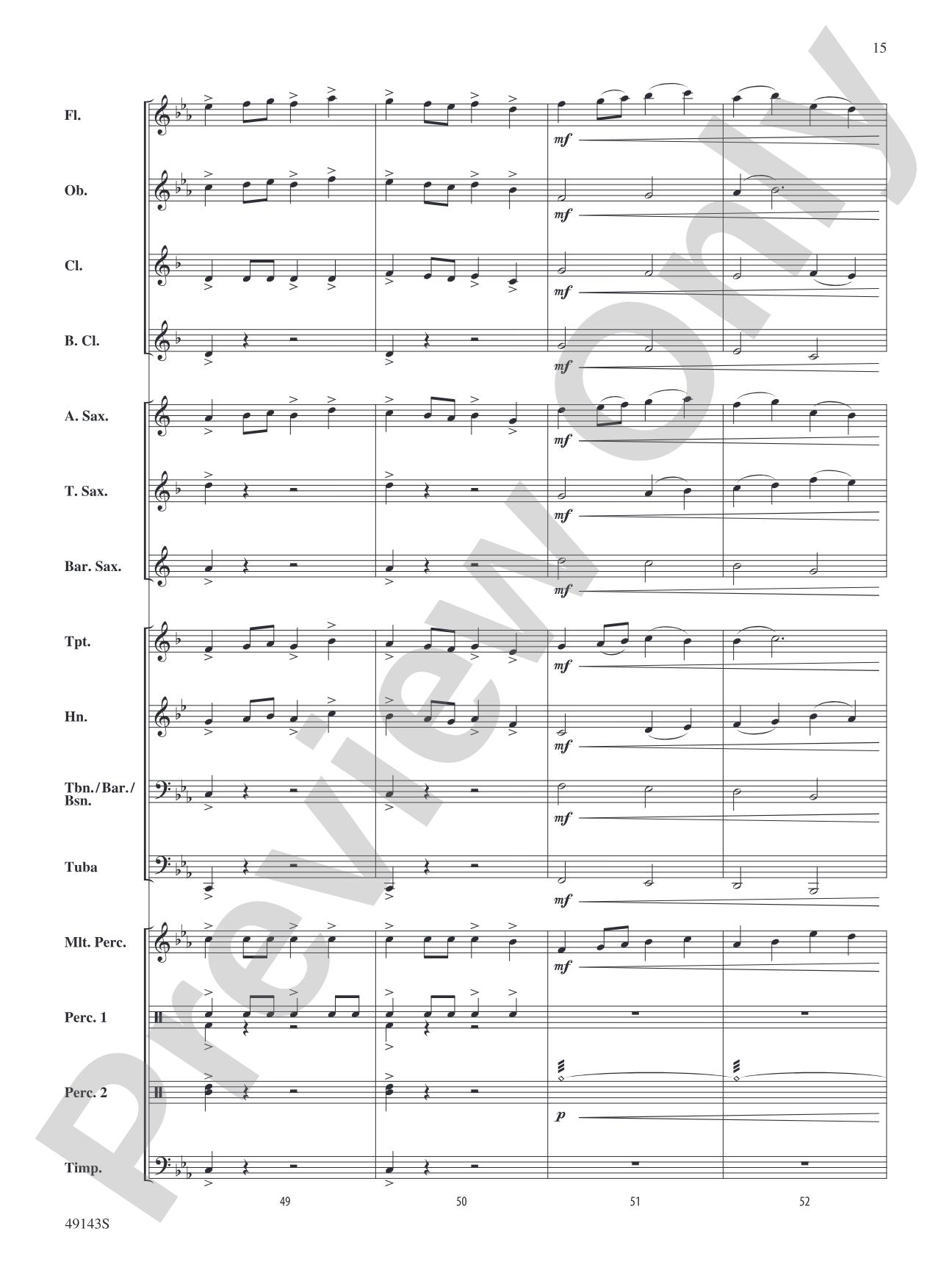 Coastal Storm: Concert Band Conductor Score & Parts