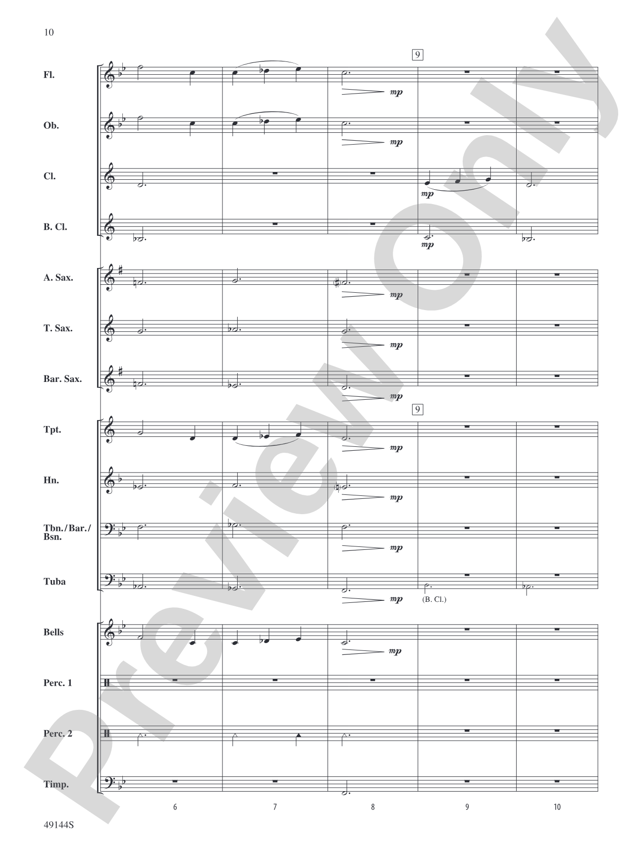 Asteroids: Concert Band Conductor Score & Parts