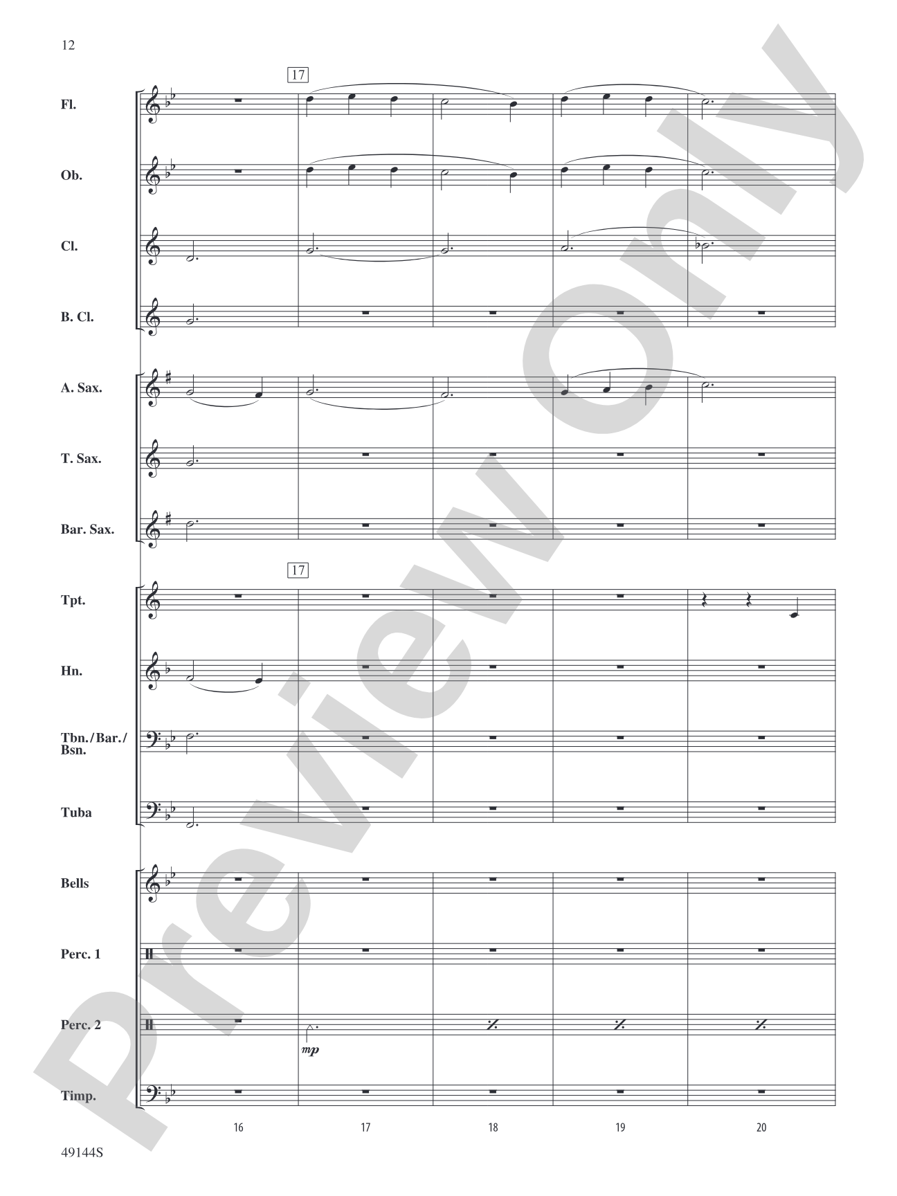 Asteroids: Concert Band Conductor Score & Parts
