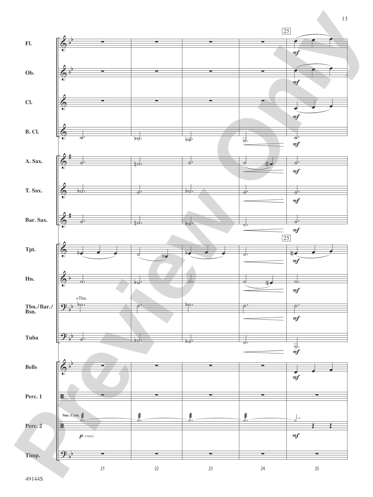 Asteroids: Concert Band Conductor Score & Parts