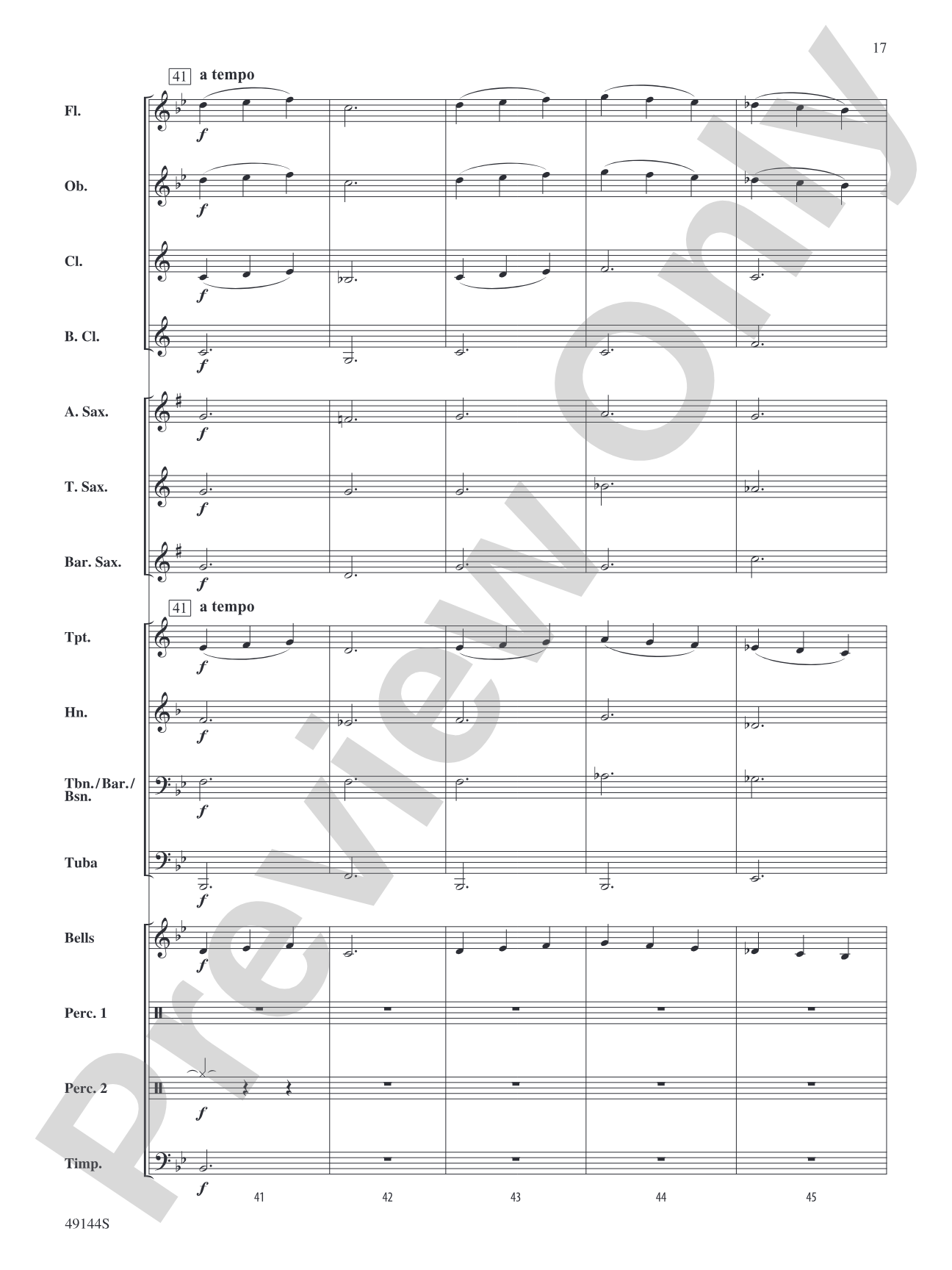 Asteroids: Concert Band Conductor Score & Parts
