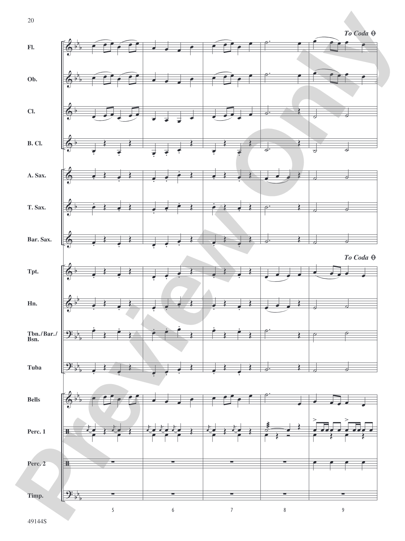 Asteroids: Concert Band Conductor Score & Parts