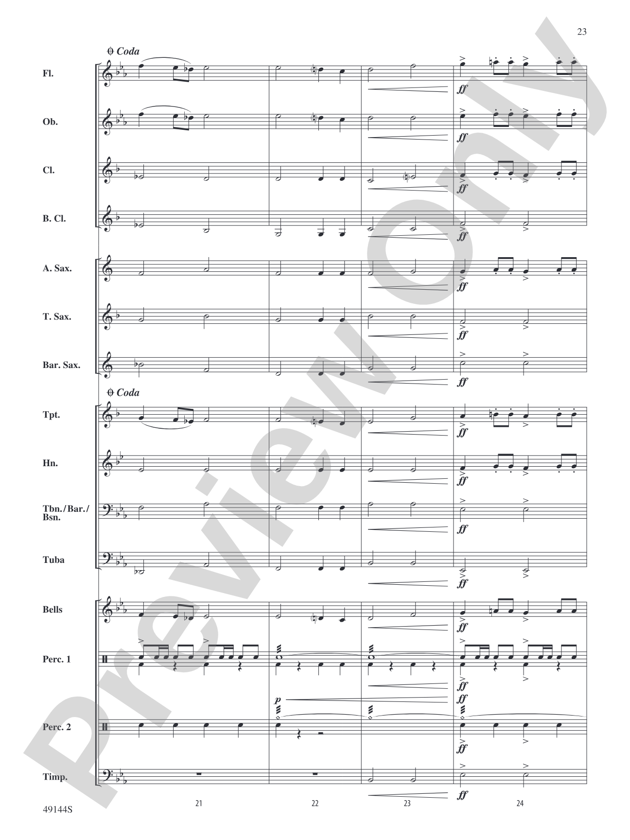 Asteroids: Concert Band Conductor Score & Parts