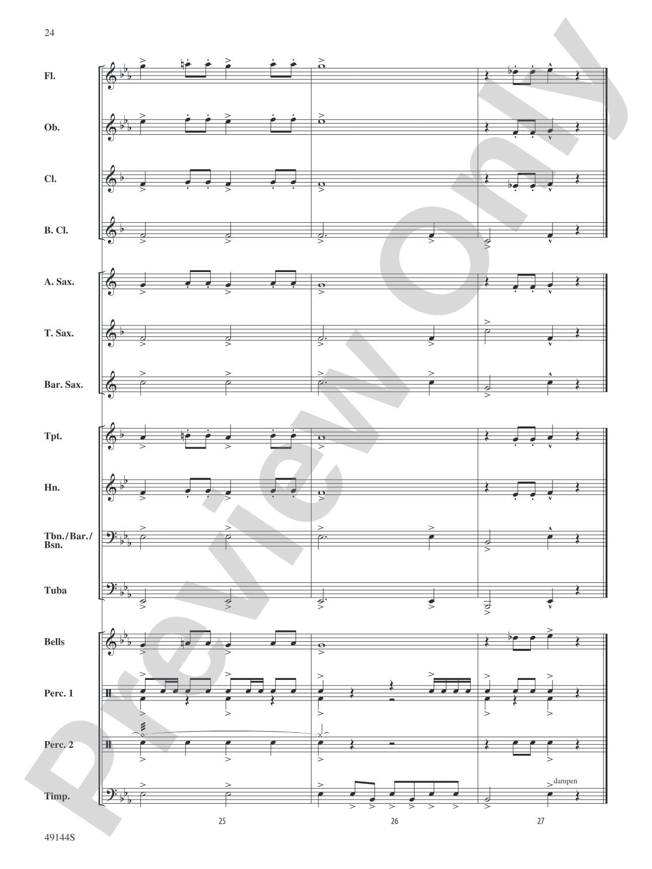 Asteroids: Concert Band Conductor Score & Parts