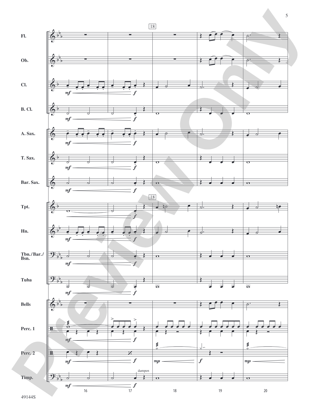 Asteroids: Concert Band Conductor Score & Parts