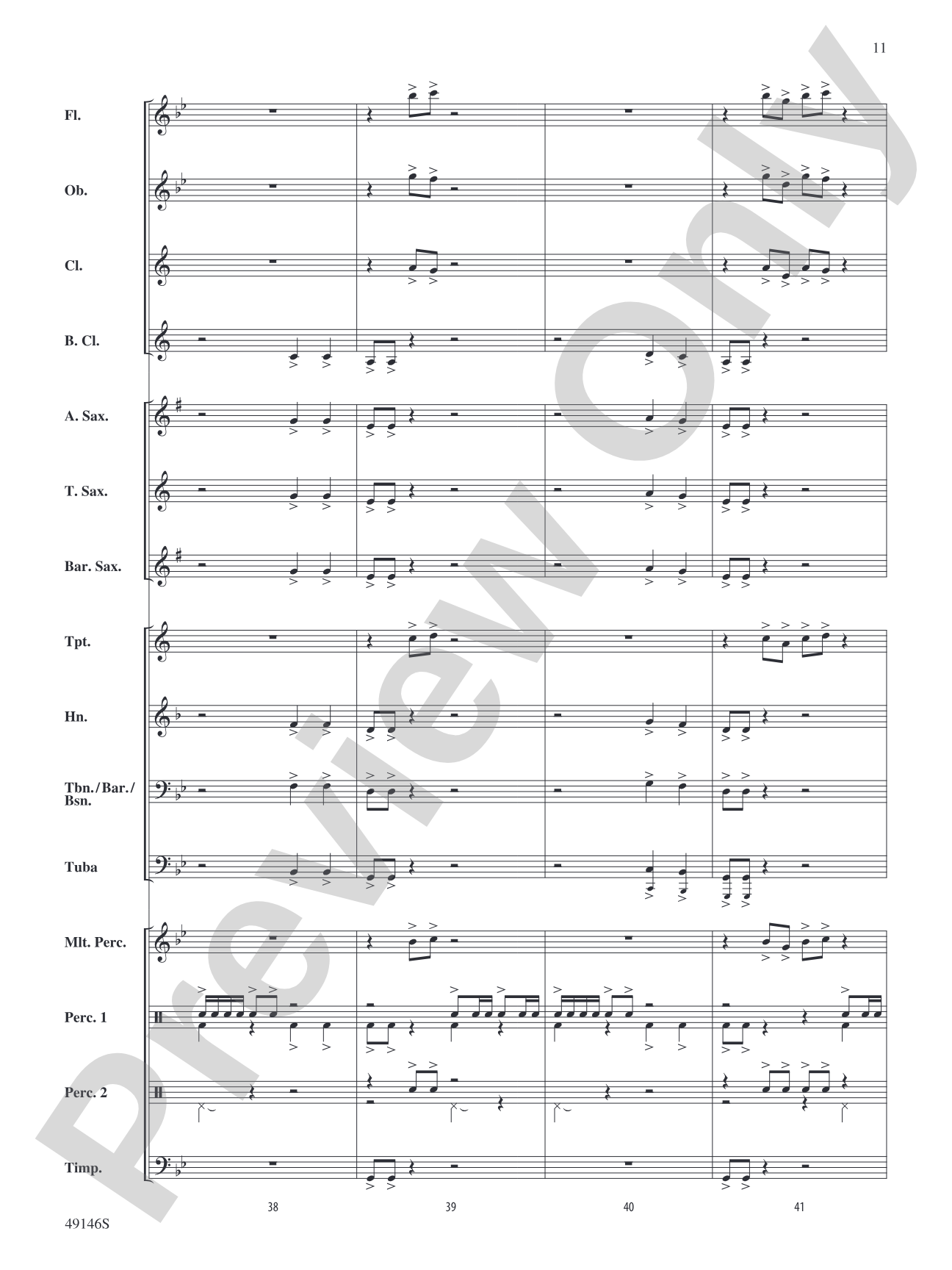 The Journey Onward: Concert Band Conductor Score & Parts