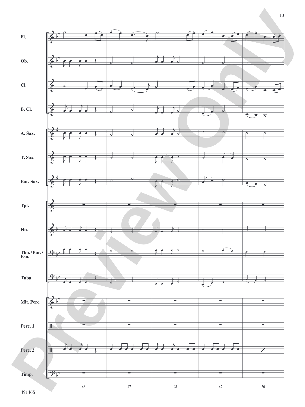 The Journey Onward: Concert Band Conductor Score & Parts