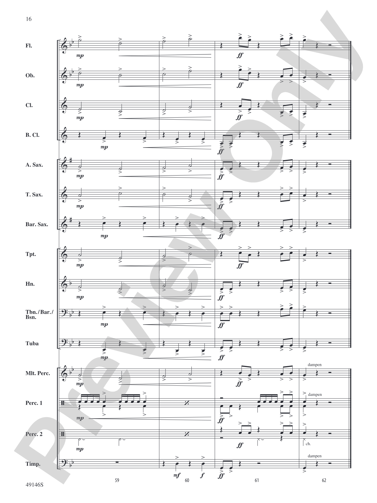 The Journey Onward: Concert Band Conductor Score & Parts