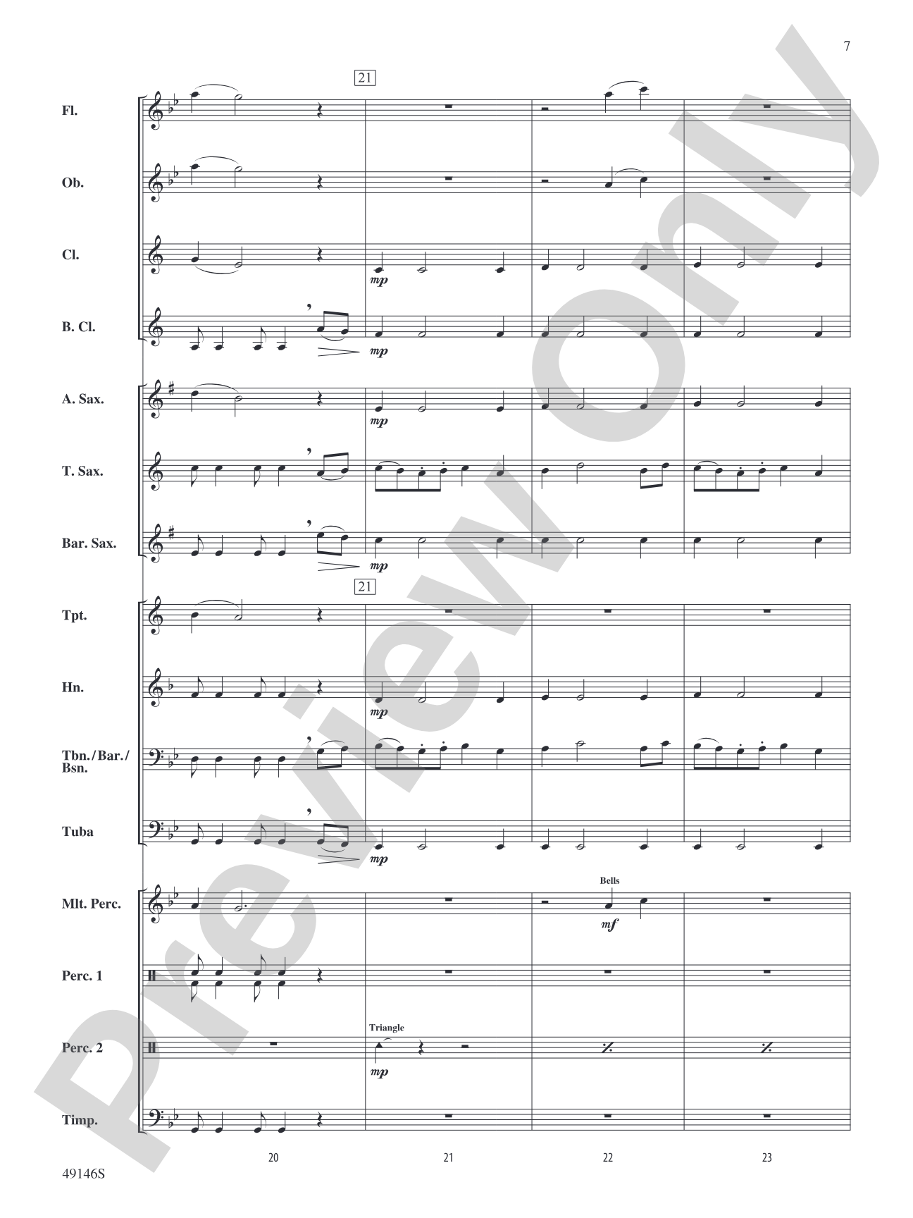 The Journey Onward: Concert Band Conductor Score & Parts