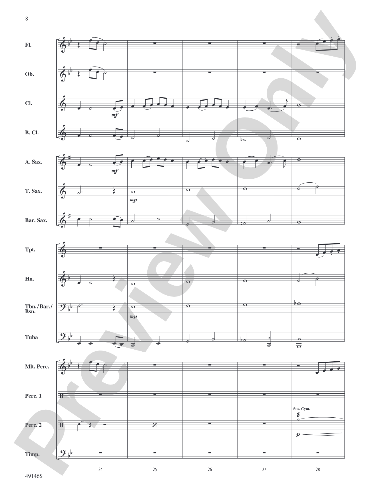 The Journey Onward: Concert Band Conductor Score & Parts