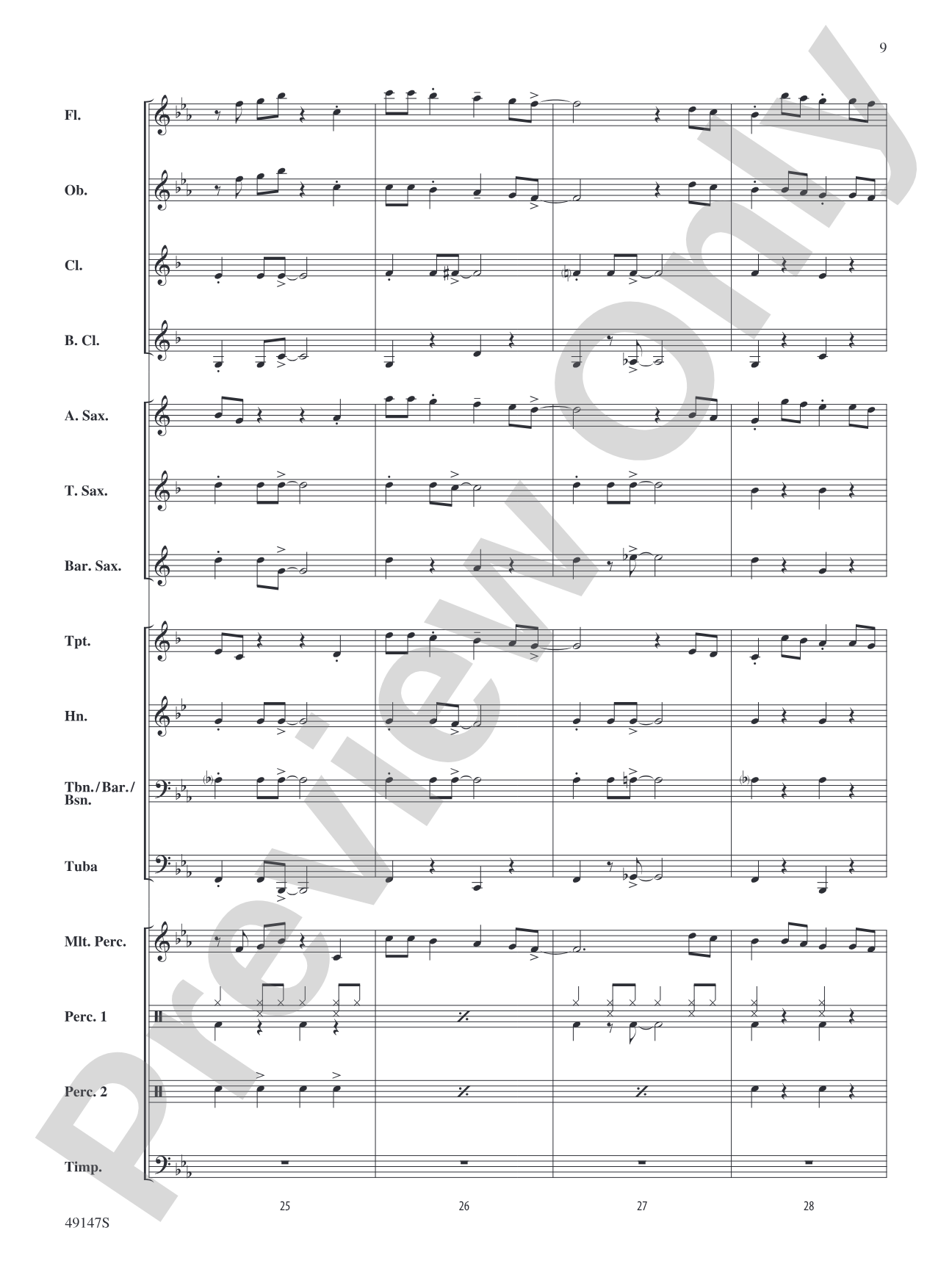 Let It Snow! Let It Snow! Let It Snow!: Concert Band Conductor Score & Parts