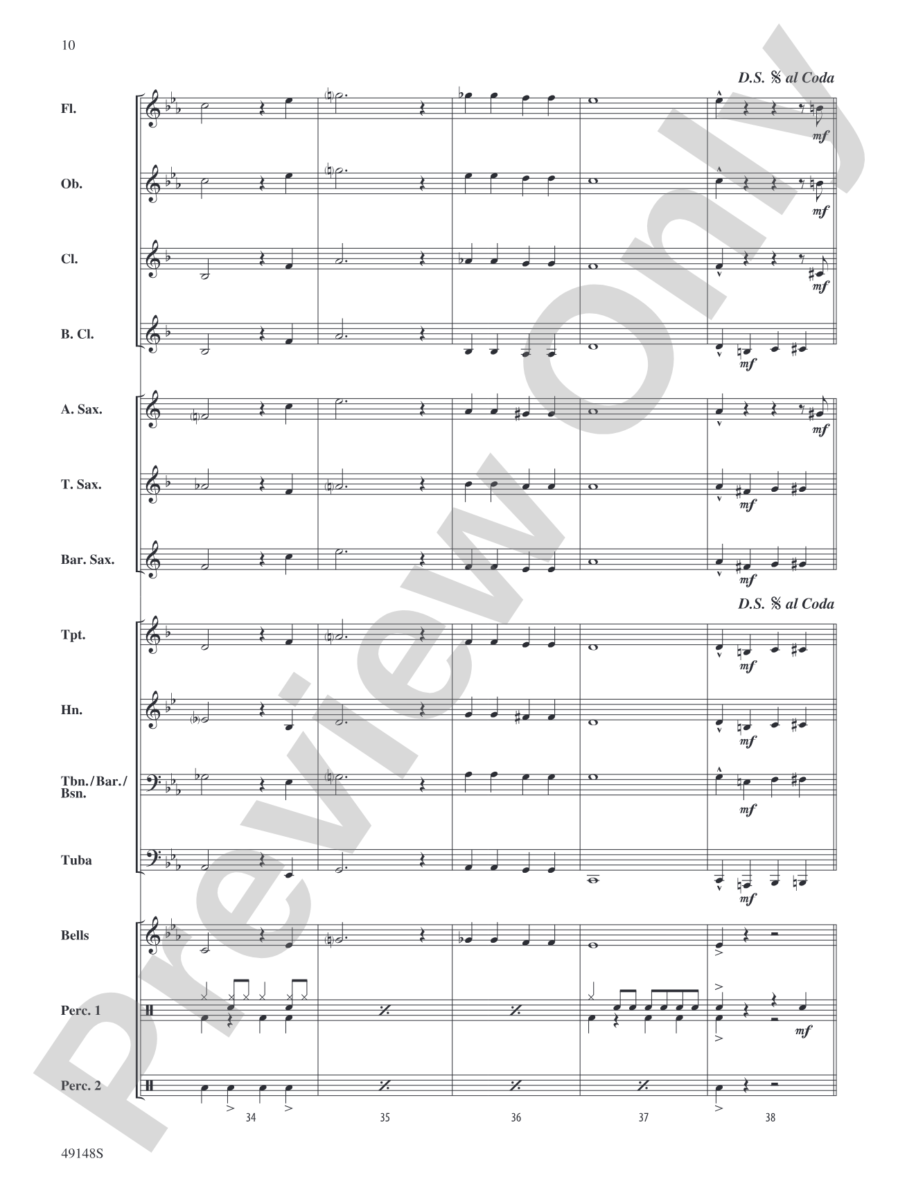 The Pink Panther: Concert Band Conductor Score & Parts