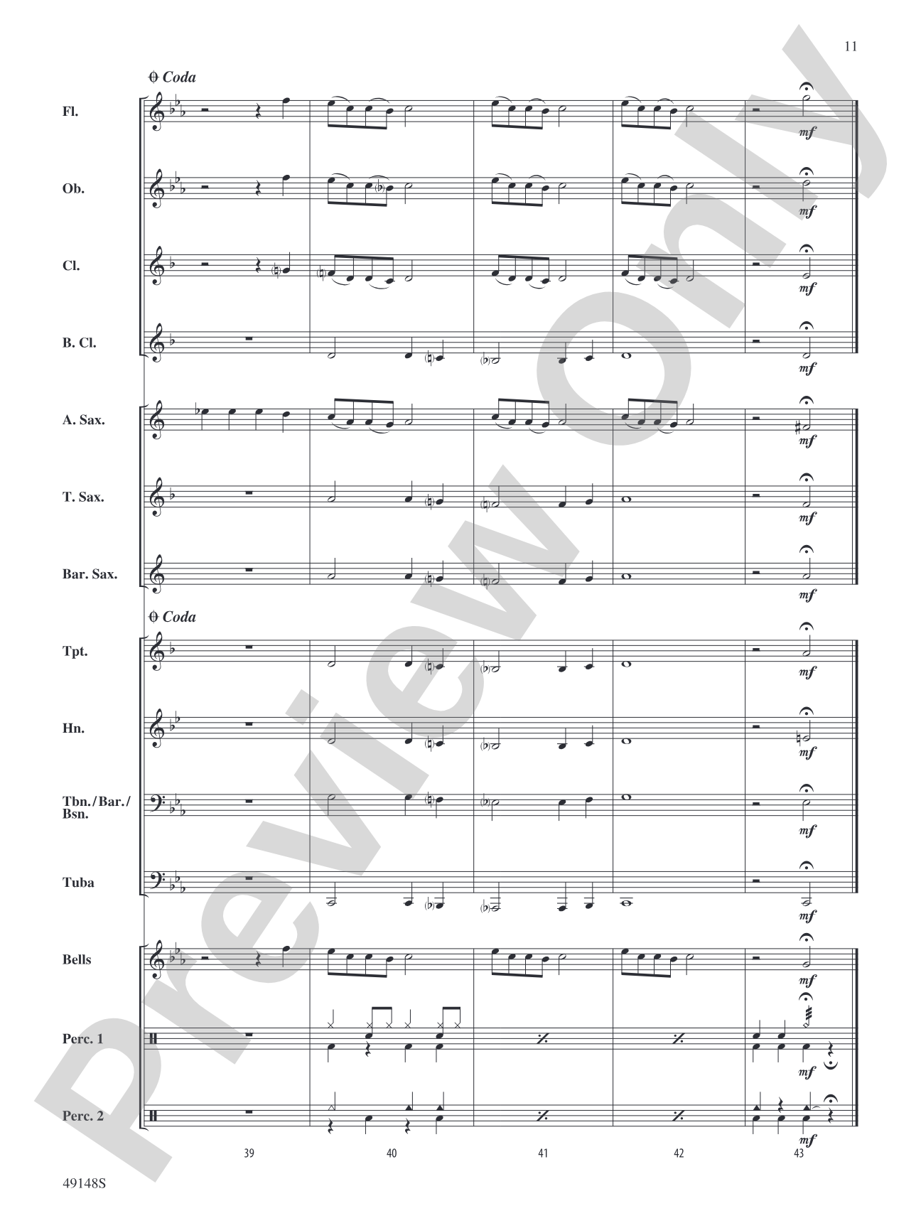 The Pink Panther: Concert Band Conductor Score & Parts