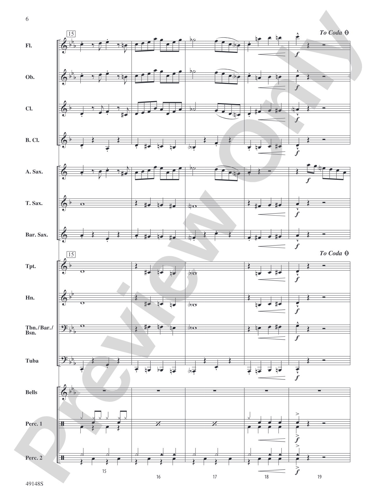 The Pink Panther: Concert Band Conductor Score & Parts