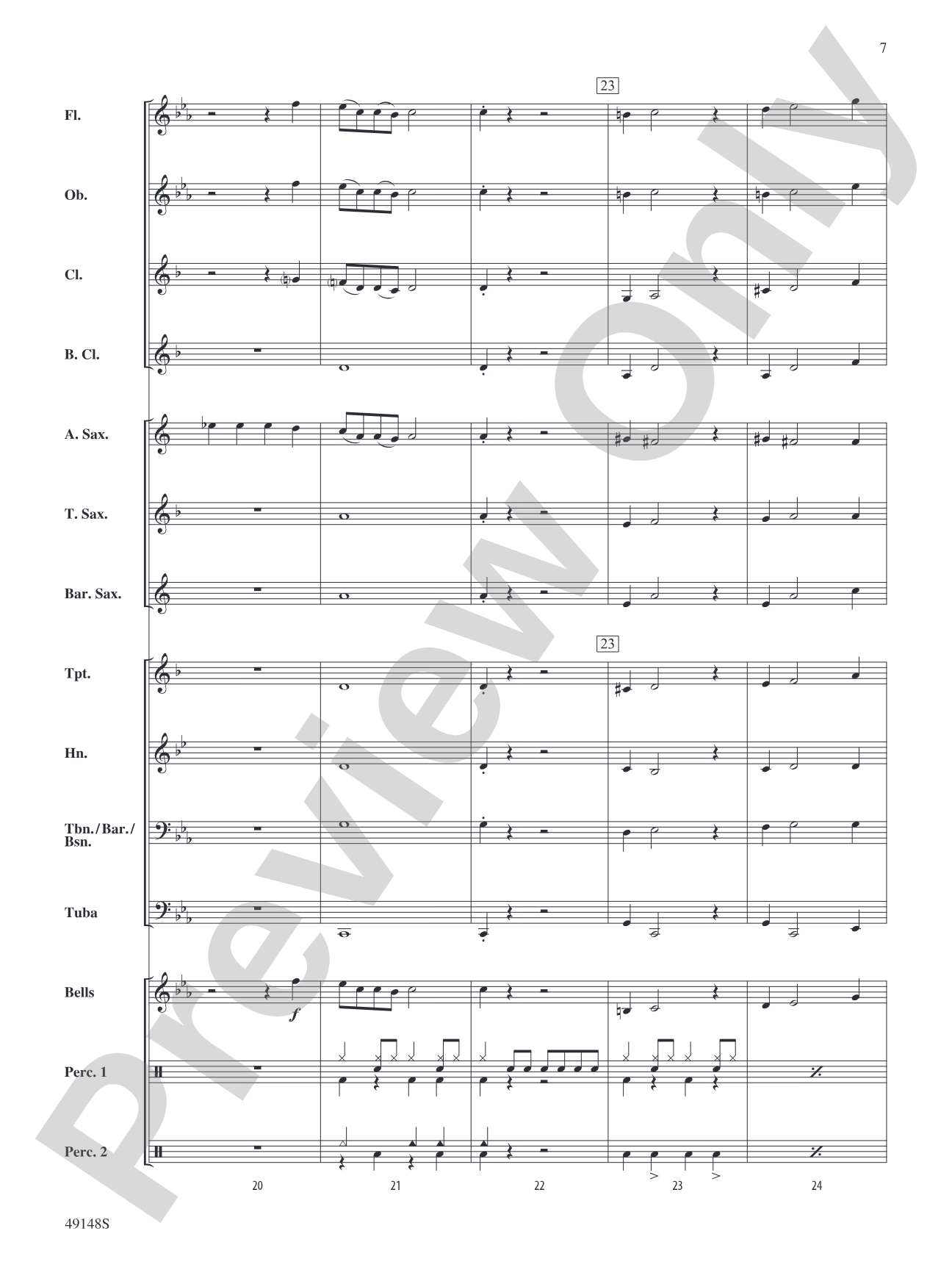 The Pink Panther: Concert Band Conductor Score & Parts