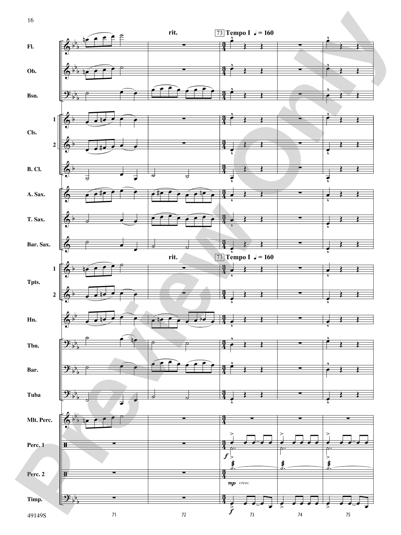 Kingsgate Castle: Concert Band Conductor Score & Parts