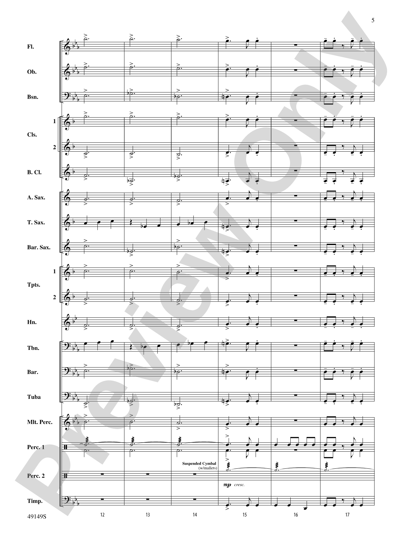 Kingsgate Castle: Concert Band Conductor Score & Parts