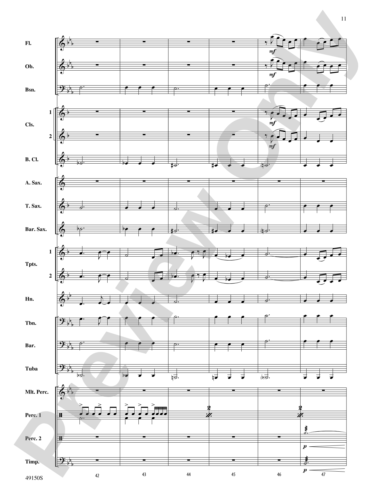Halfway There: Concert Band Conductor Score & Parts