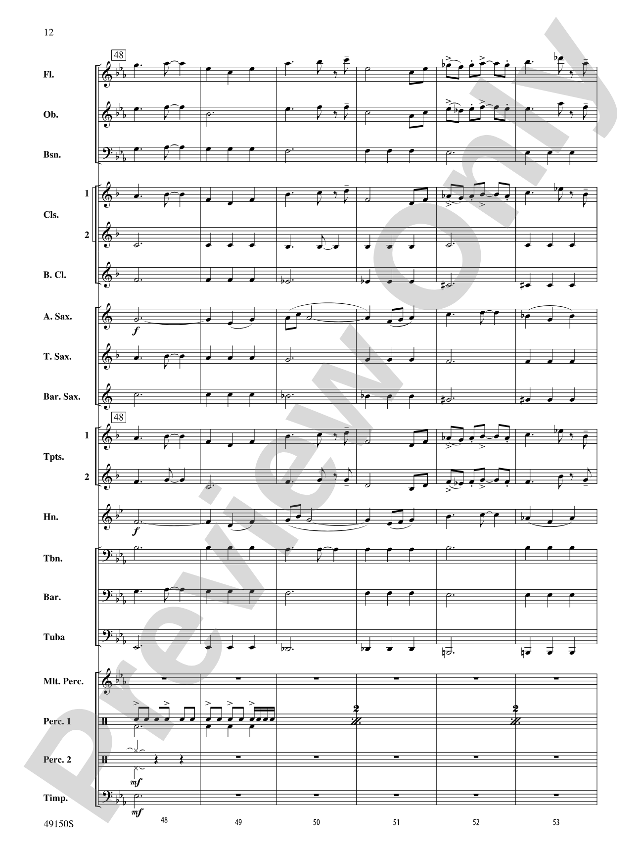Halfway There: Concert Band Conductor Score & Parts