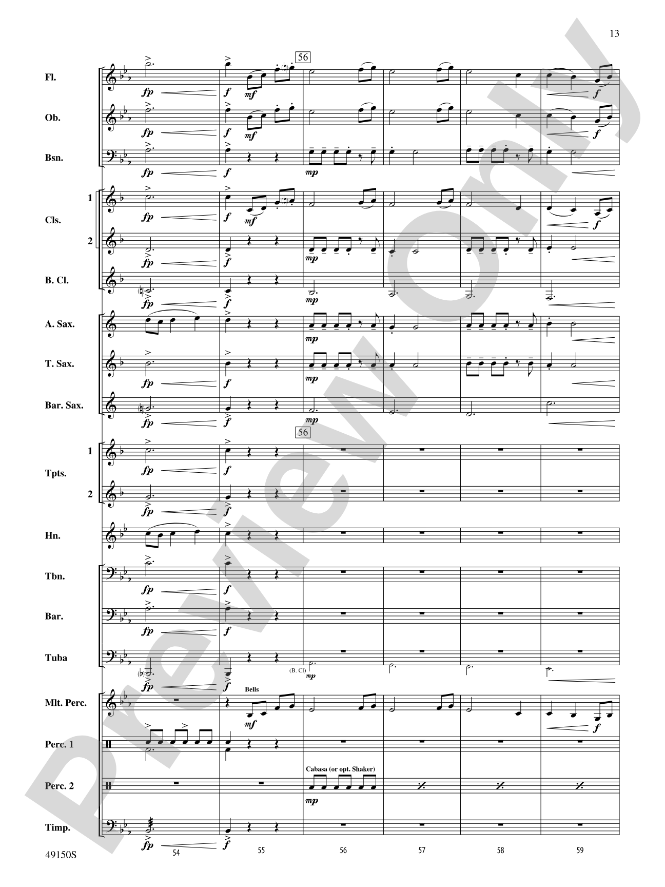 Halfway There: Concert Band Conductor Score & Parts