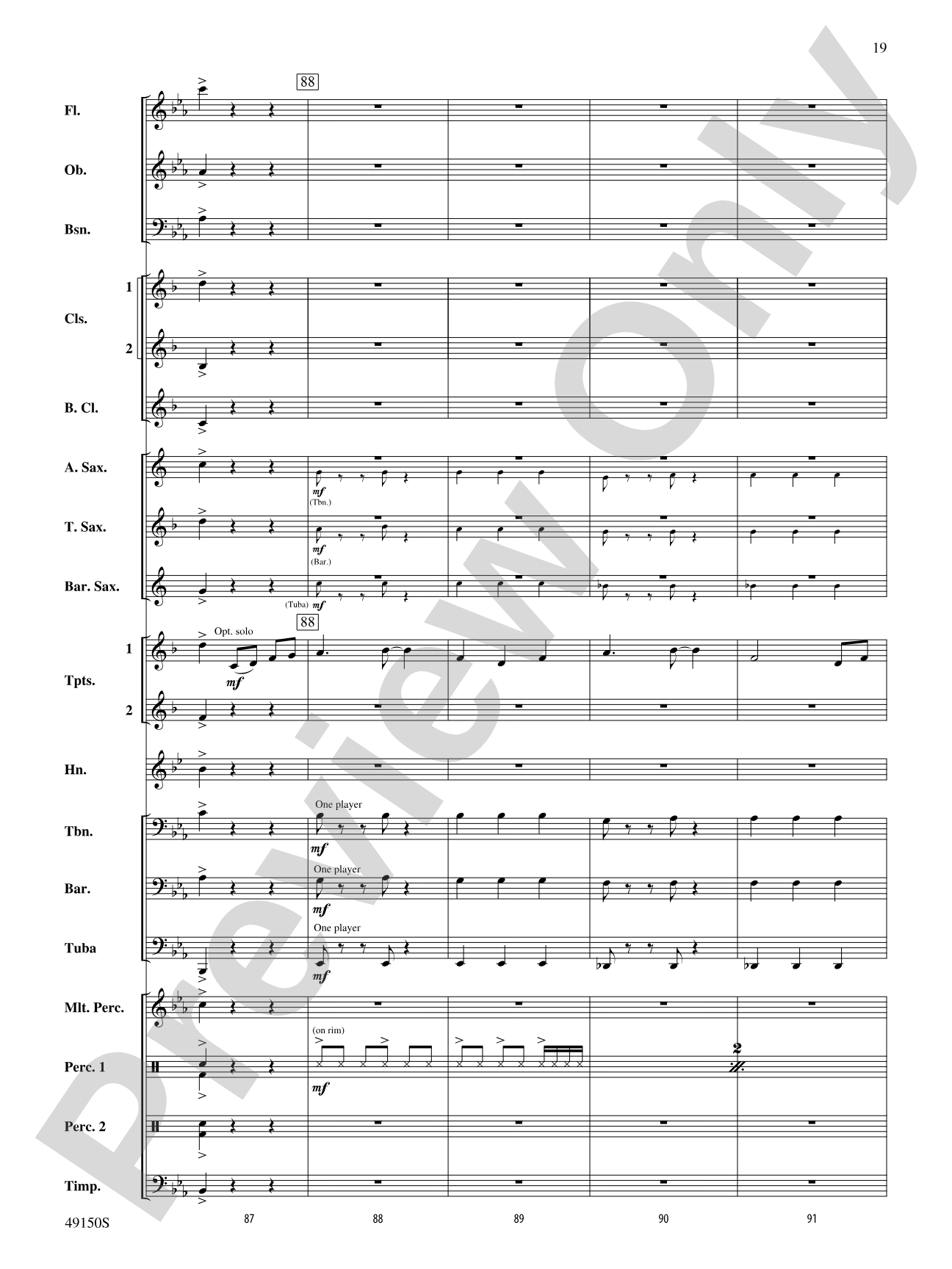 Halfway There: Concert Band Conductor Score & Parts