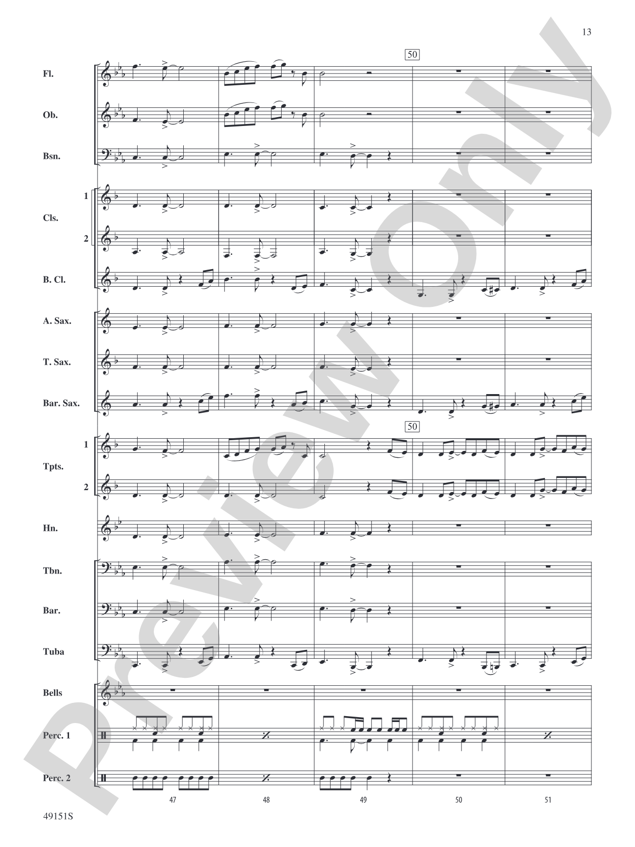 A Dua Lipa Duo: Concert Band Conductor Score & Parts