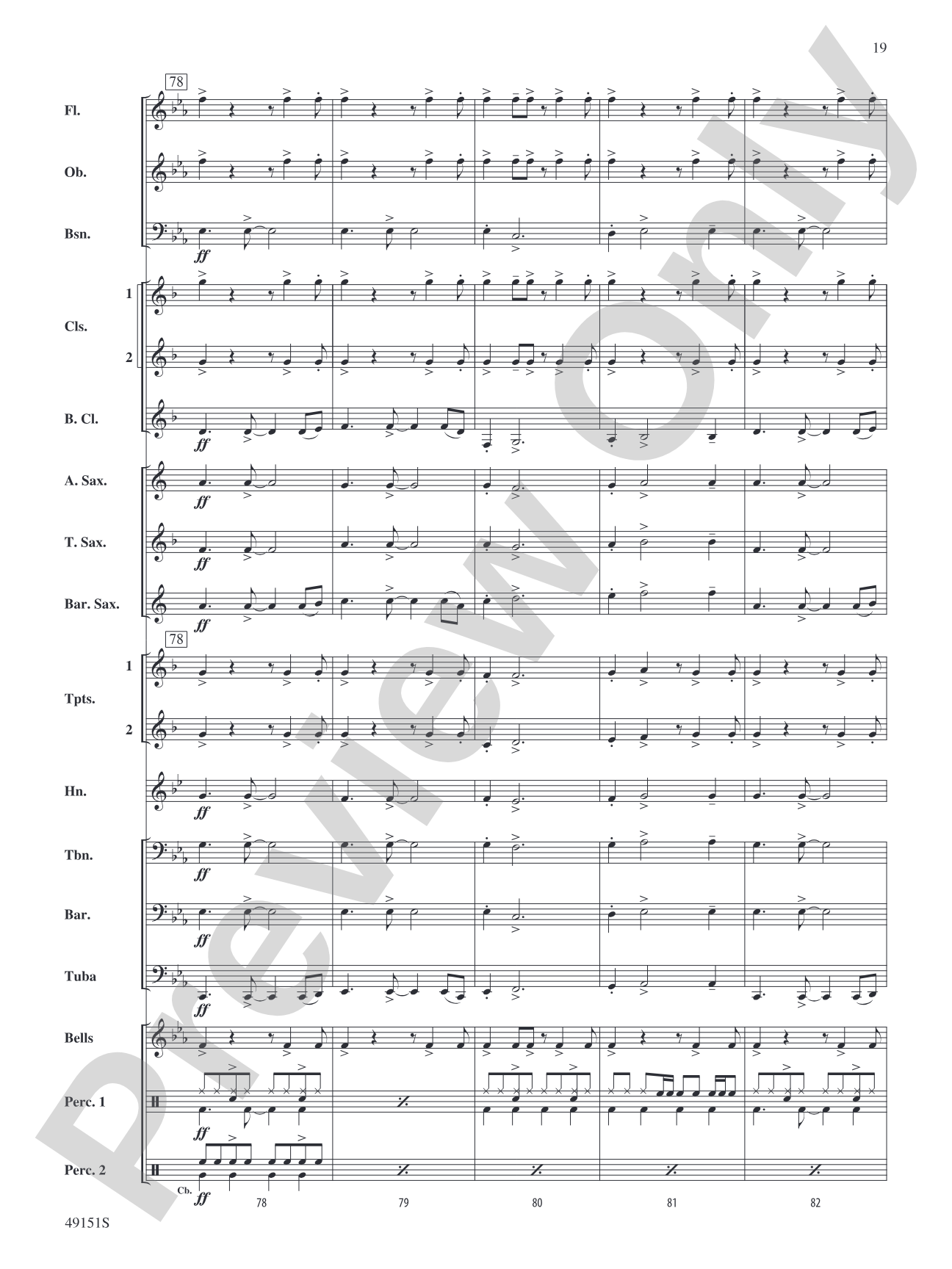 A Dua Lipa Duo: Concert Band Conductor Score & Parts