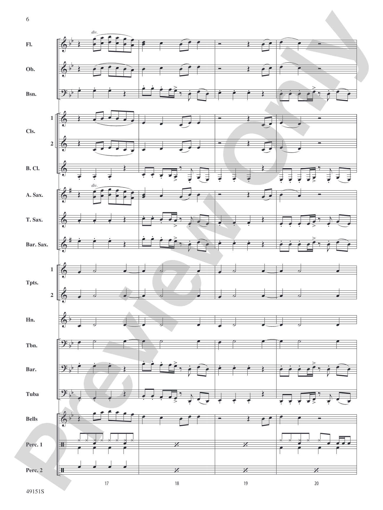 A Dua Lipa Duo: Concert Band Conductor Score & Parts