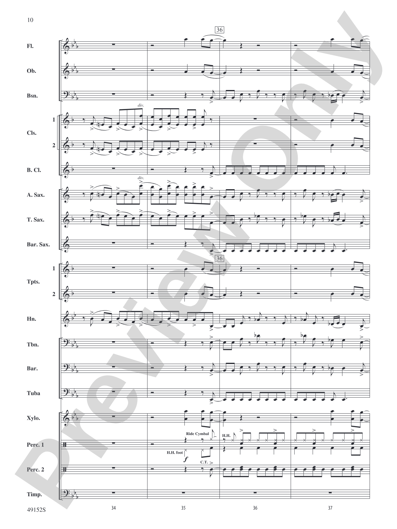 Van Halen Hits: Concert Band Conductor Score & Parts