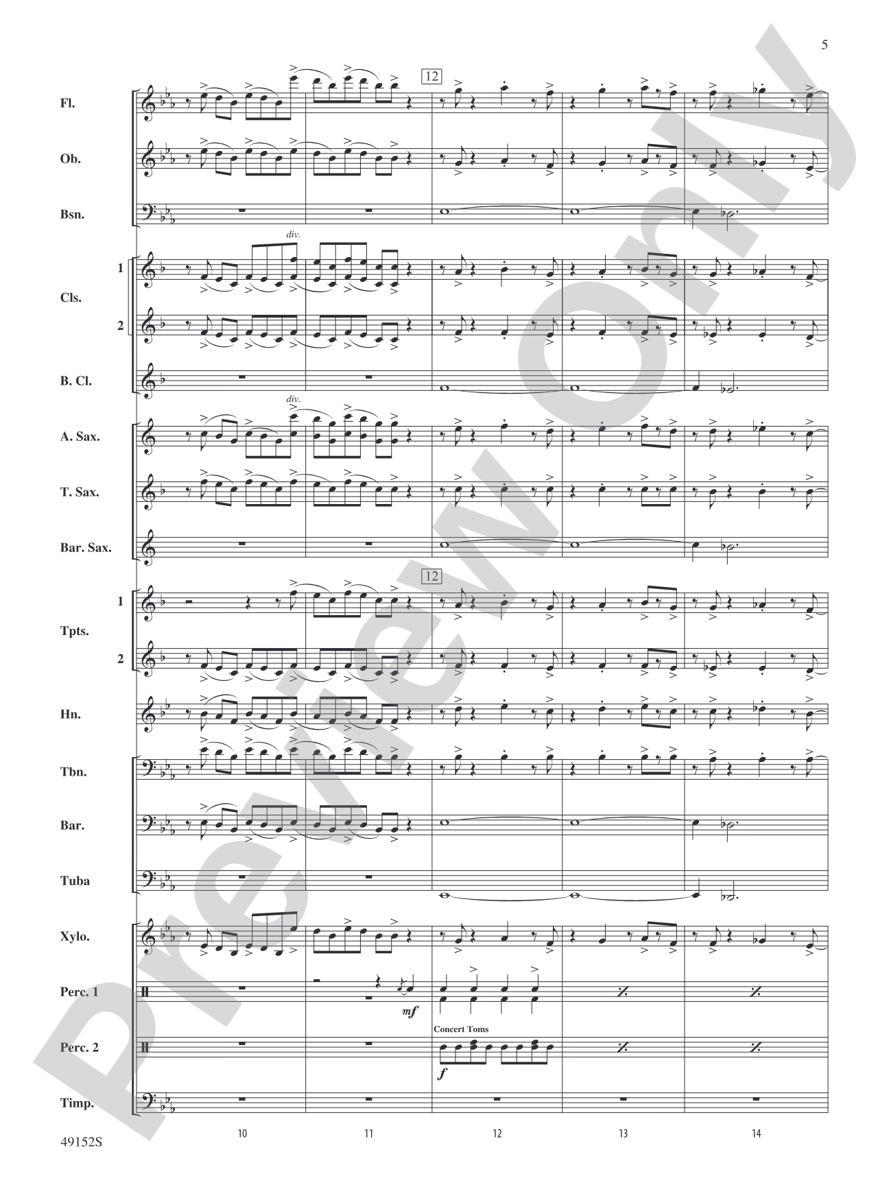 Van Halen Hits: Concert Band Conductor Score & Parts