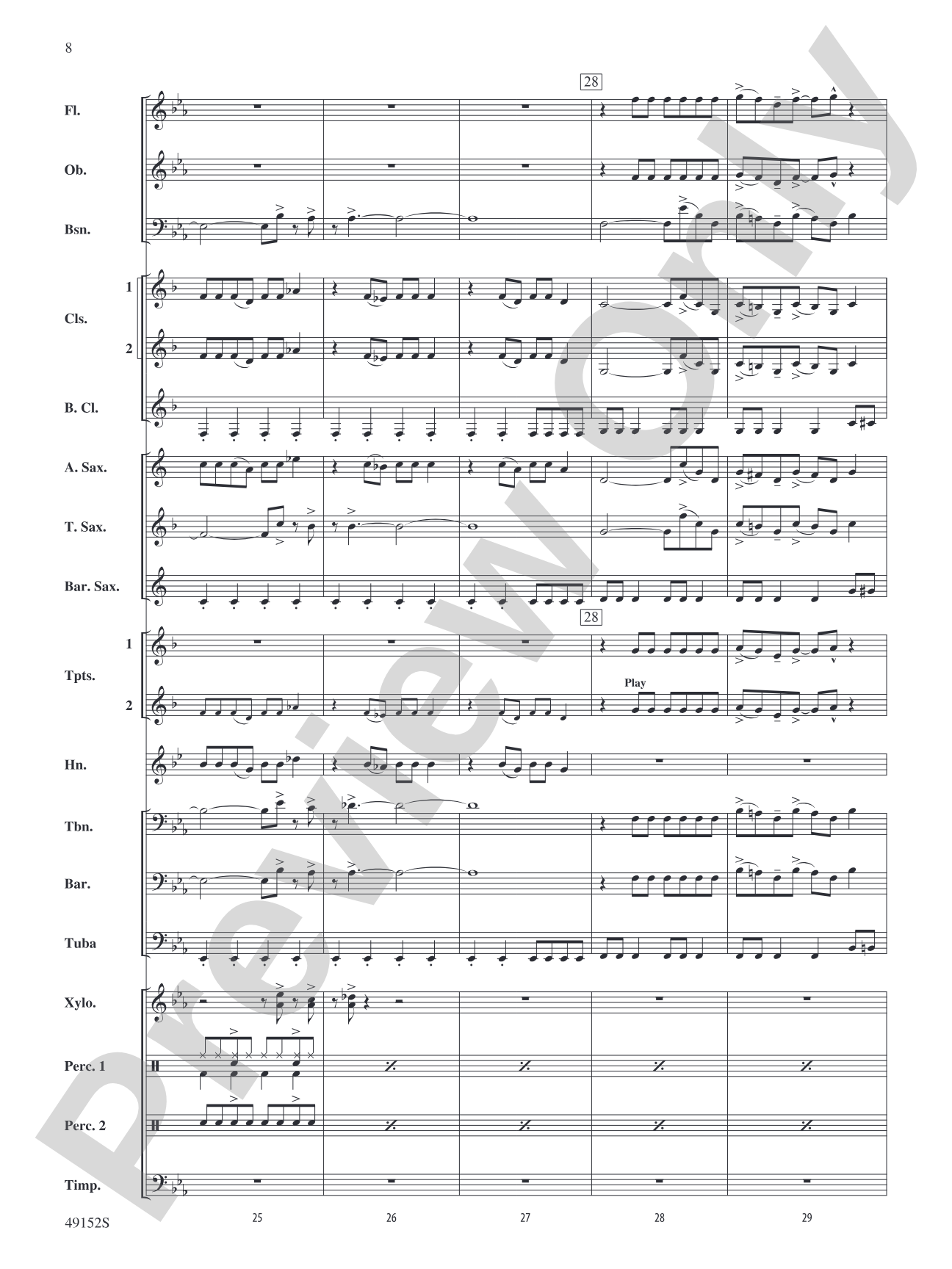 Van Halen Hits: Concert Band Conductor Score & Parts