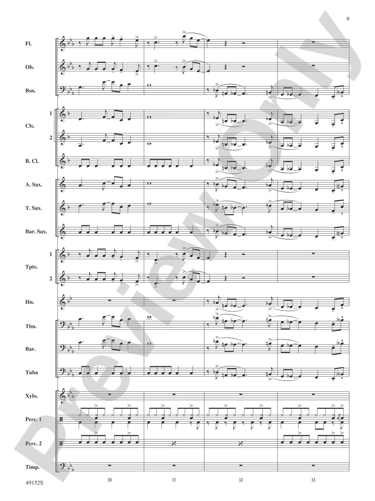 Van Halen Hits: Concert Band Conductor Score & Parts