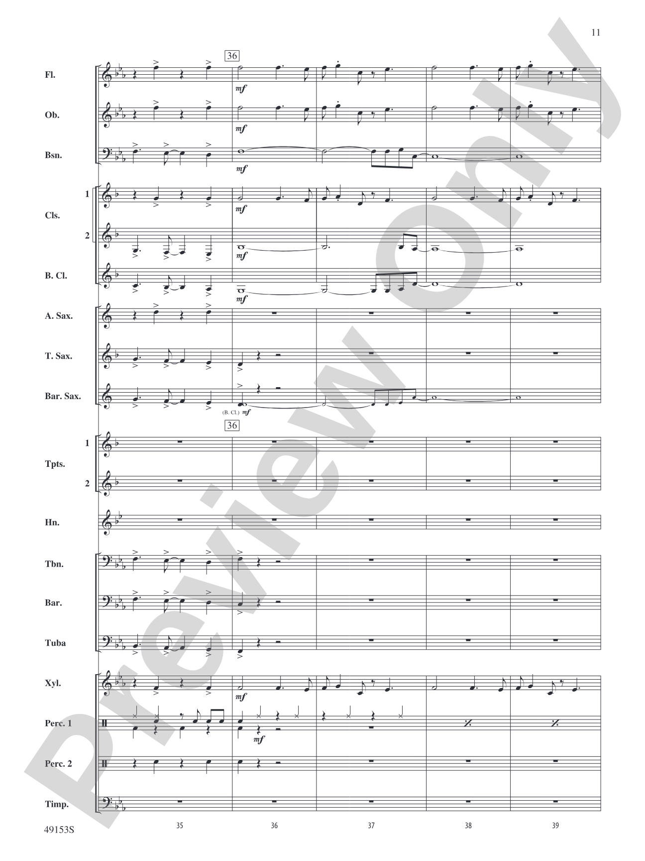 Blinding Lights: Concert Band Conductor Score & Parts
