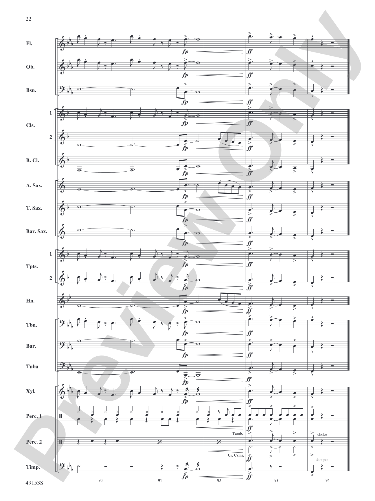 Blinding Lights: Concert Band Conductor Score & Parts