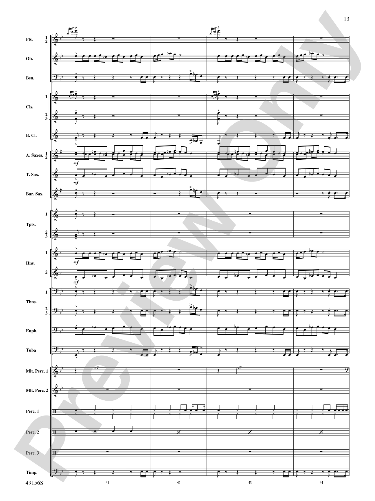 Fanfare Nobilise: Concert Band Conductor Score & Parts