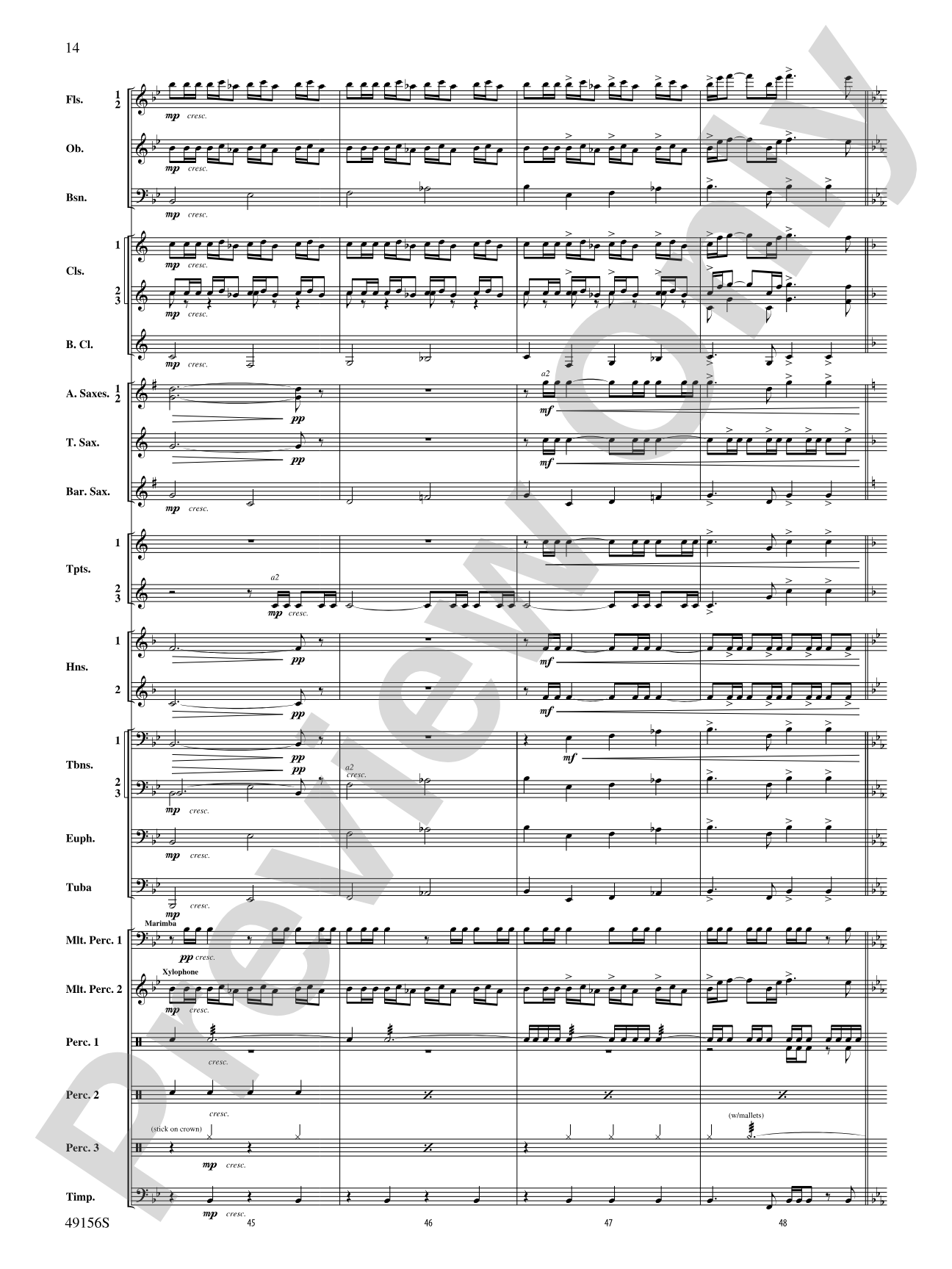 Fanfare Nobilise: Concert Band Conductor Score & Parts