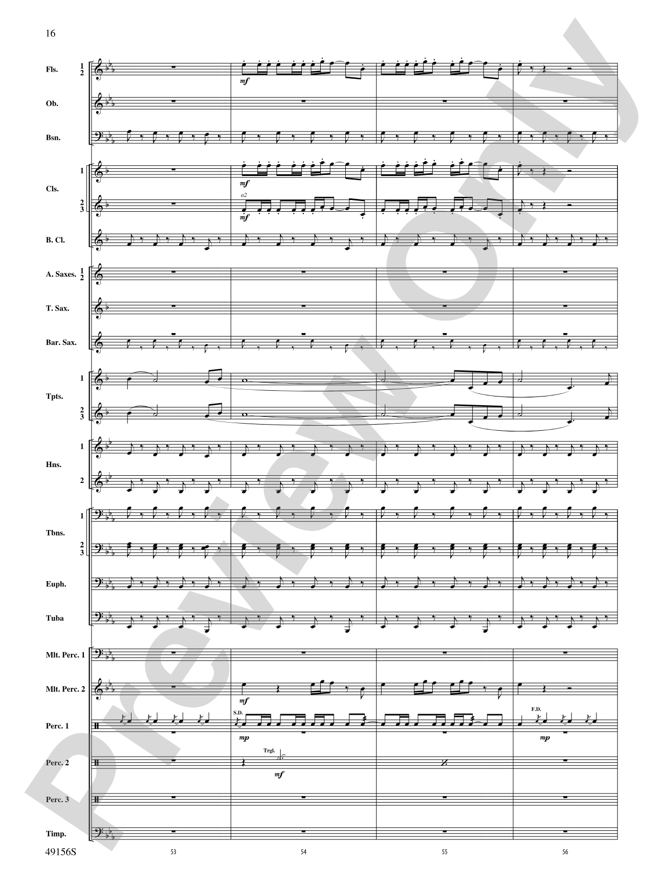 Fanfare Nobilise: Concert Band Conductor Score & Parts